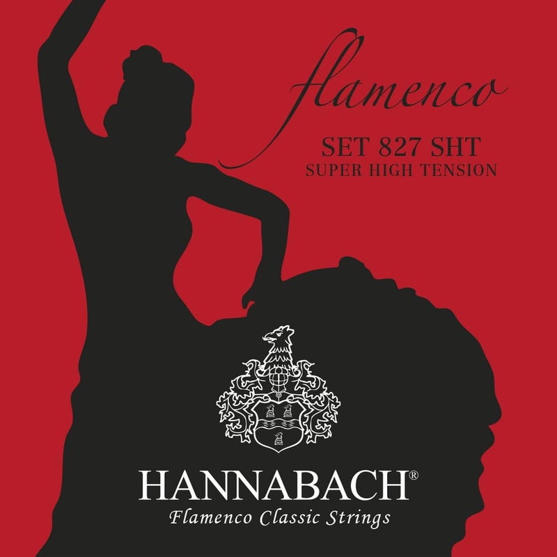 Hannabach classical guitar strings Flamenco Series 827 Super High Tension set Made in Germany - 827SHT - Image 1